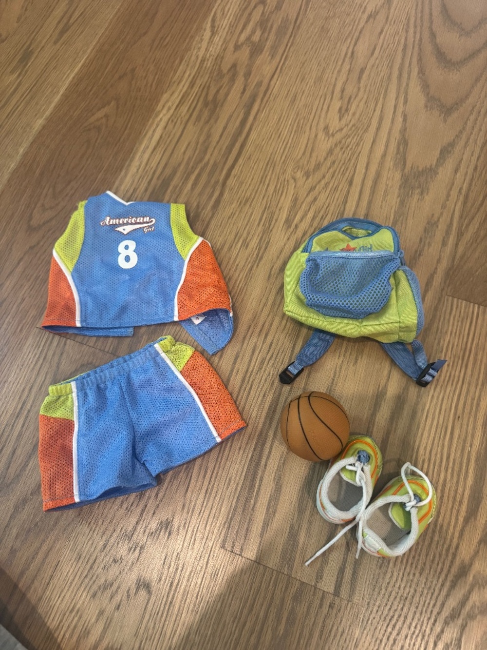 American Girl Doll Basketball set